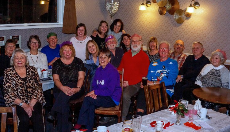 Killamarsh Tai Chi group Christmas Lunch